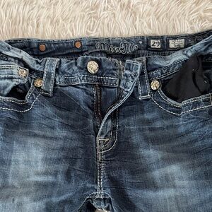 Miss Me women’s Blue Jeans size 29 used boot cut long